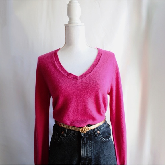Halogen Sweaters - Halogen Pink Cashmere Sweater